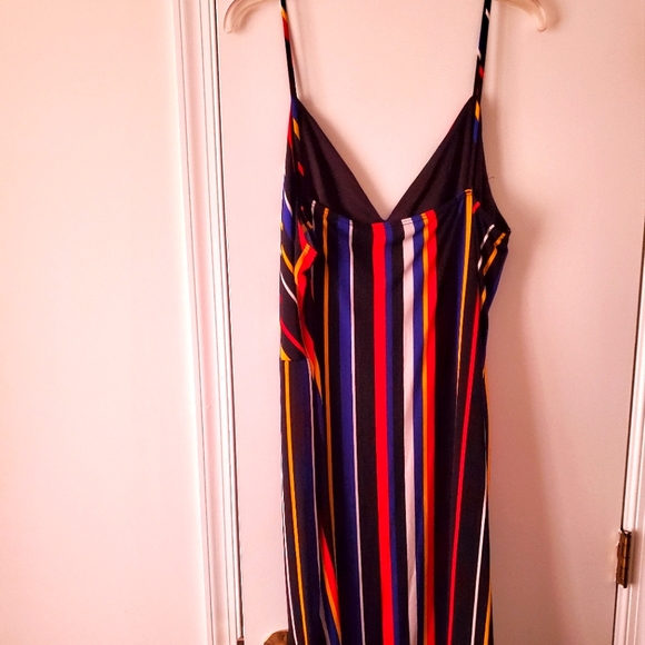 Plus Size Forever 21 Stripe Dress - Picture 3 of 3